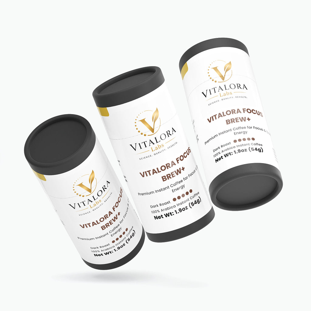 VITALORA FOCUS  BREW+  (Dark Roast)