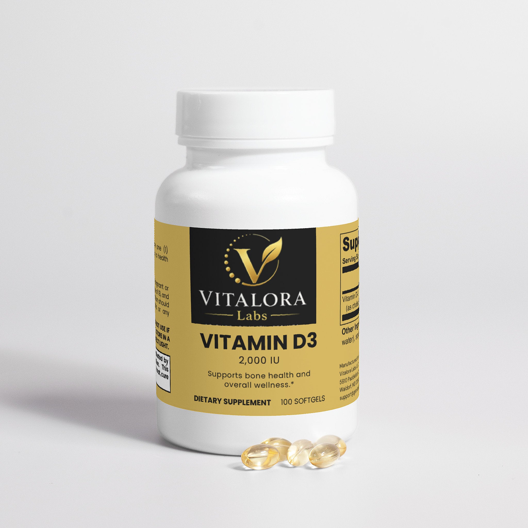 Vitamin D3 2,000 IU